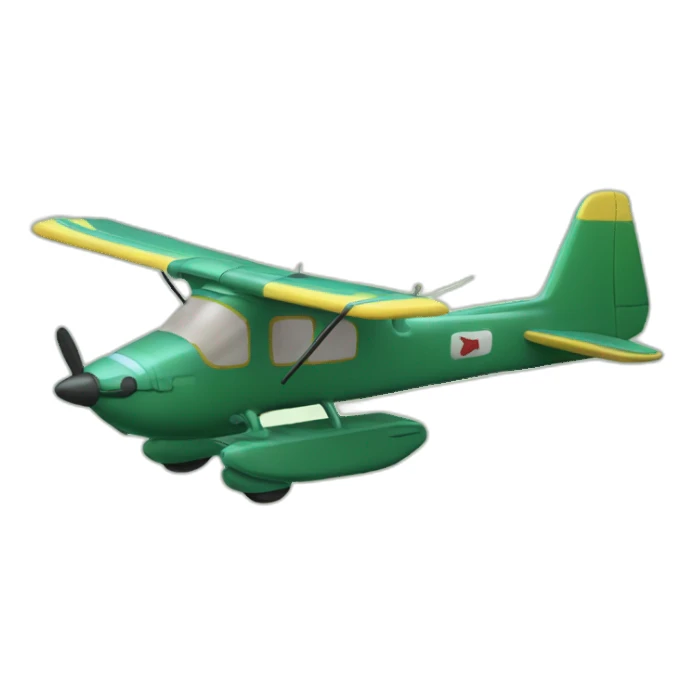 seaplane amphibian sticker