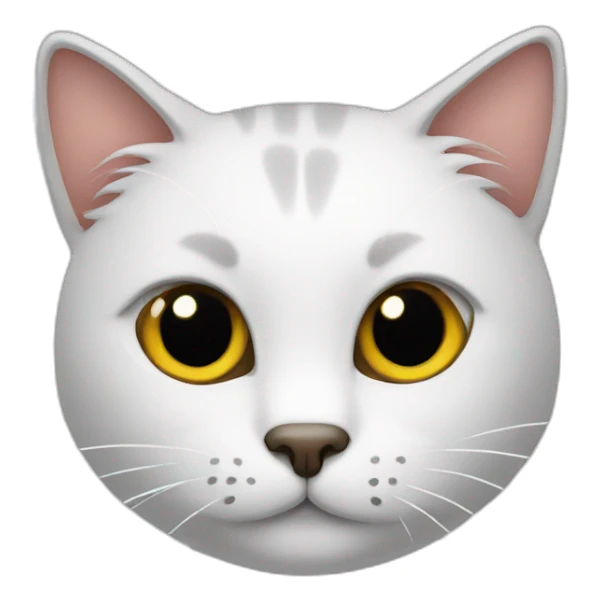 cat with two tails sticker