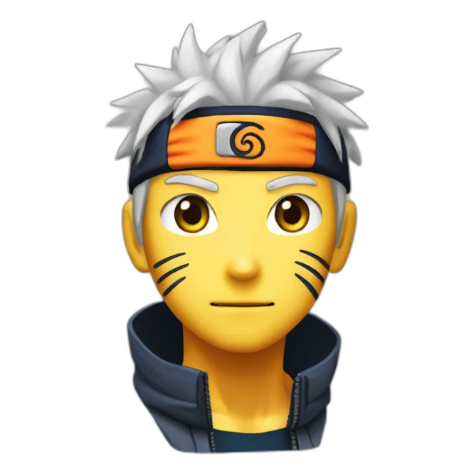 Naruto Uzumaki from "Naruto" sticker