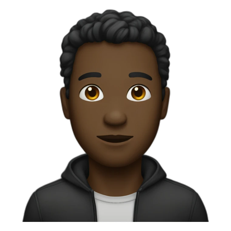 Humain noir qui est menottées sticker