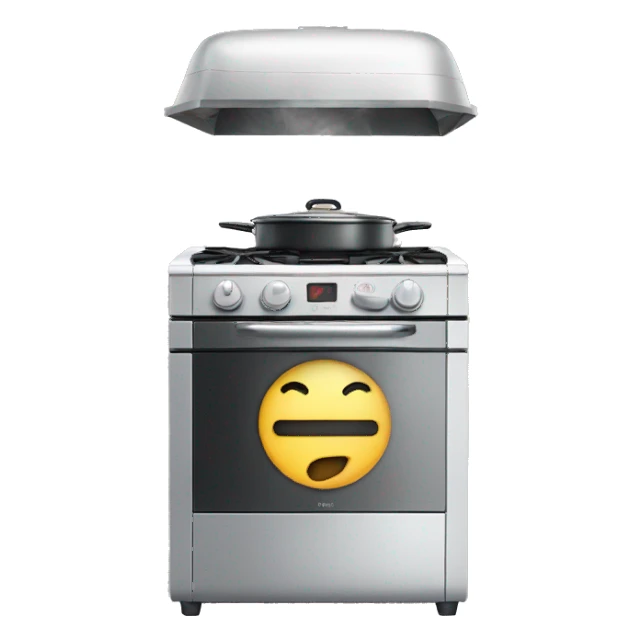 Cooker  with lid sticker