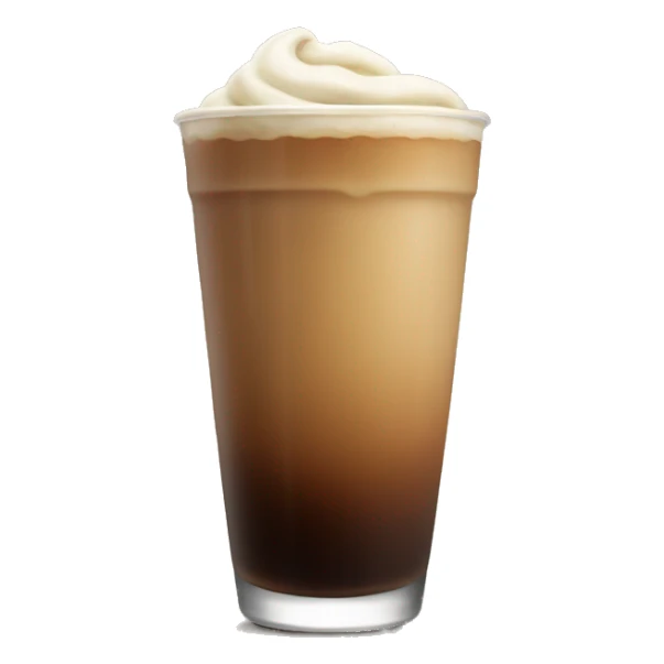 vanilla cream cold brew coffee sticker