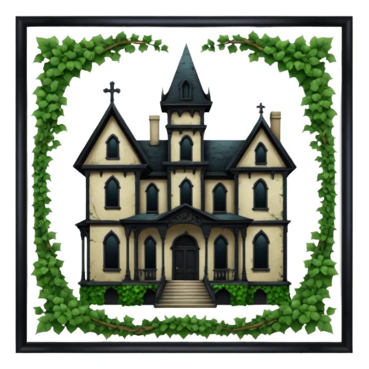 haunted mansion sticker