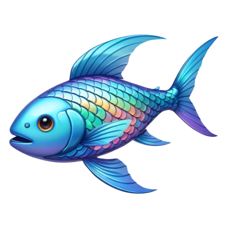 flying fish sticker