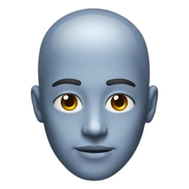 AI seen by another AI sticker