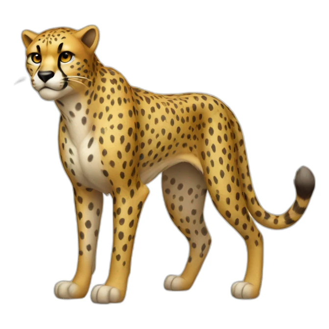 Cheetah dc comics sticker