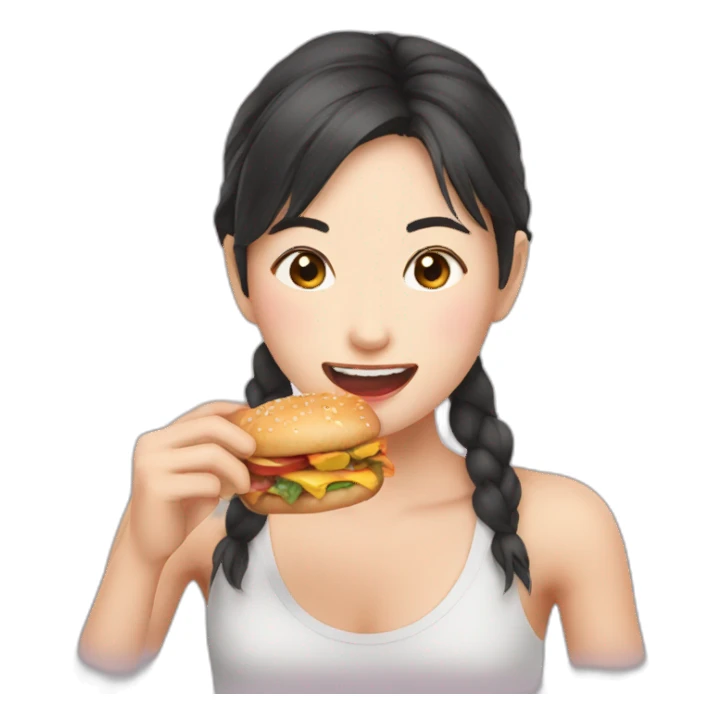 Aya nakamura eat sticker
