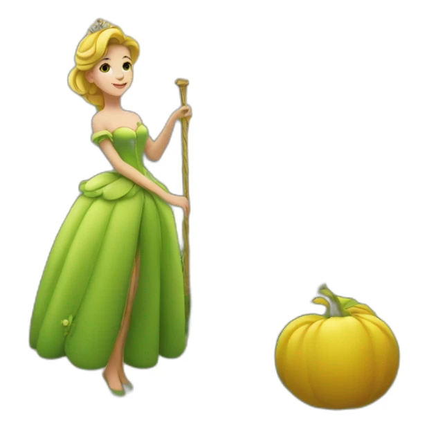 Princesse sur un cannard sticker