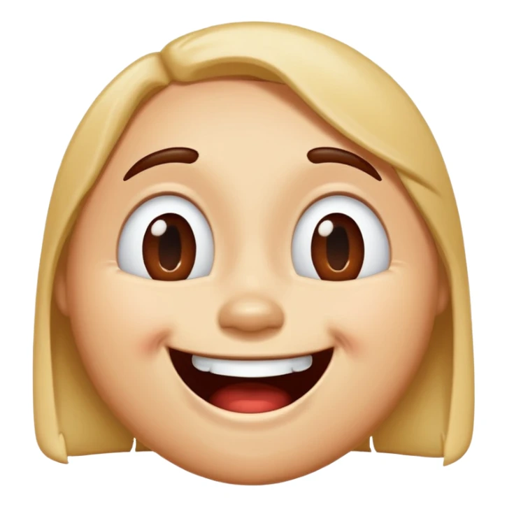 m&m laughing out loud with tears sticker