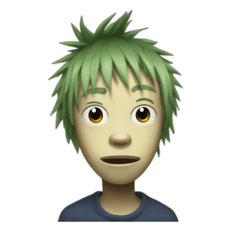 gorillaz-noodle sticker