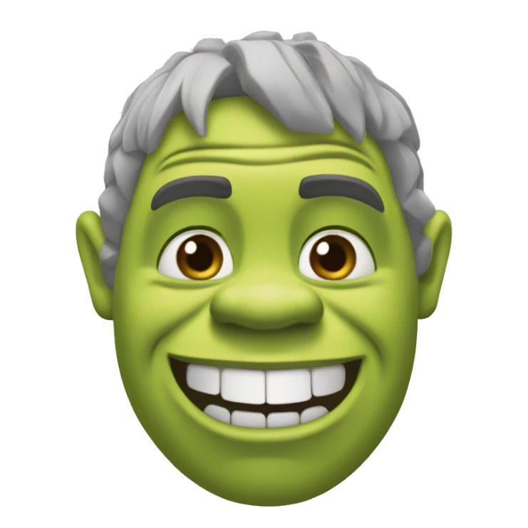 Shrek in cruise ship sticker