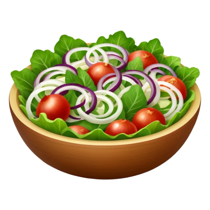 salad with onions sticker