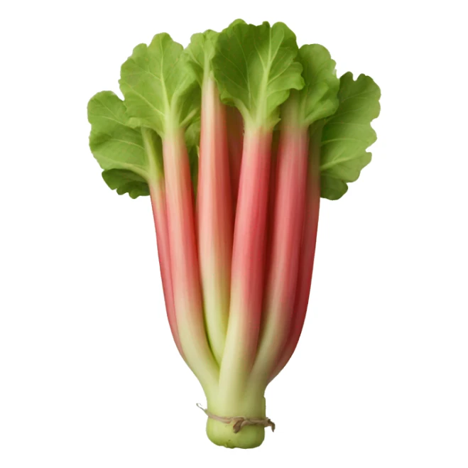 Rhubarb sticker