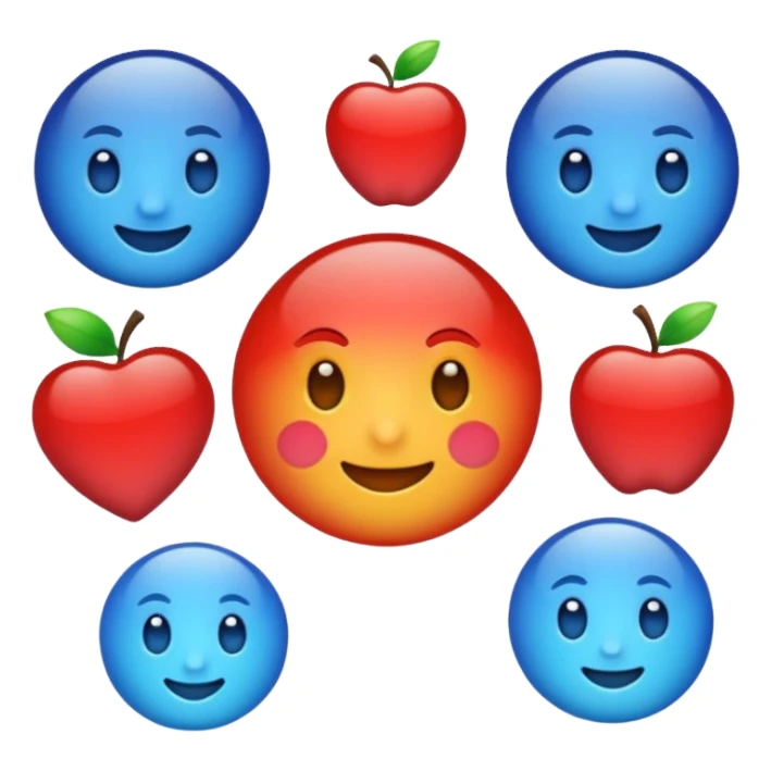  check blue (#00A3E0) and red (#F9423A) sticker