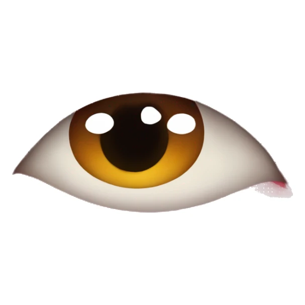 Chat with love eyes sticker