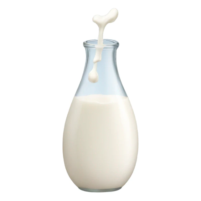 drop of milk sticker