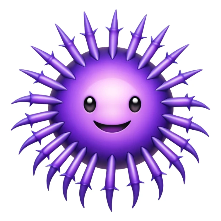  virus with many leg sticker