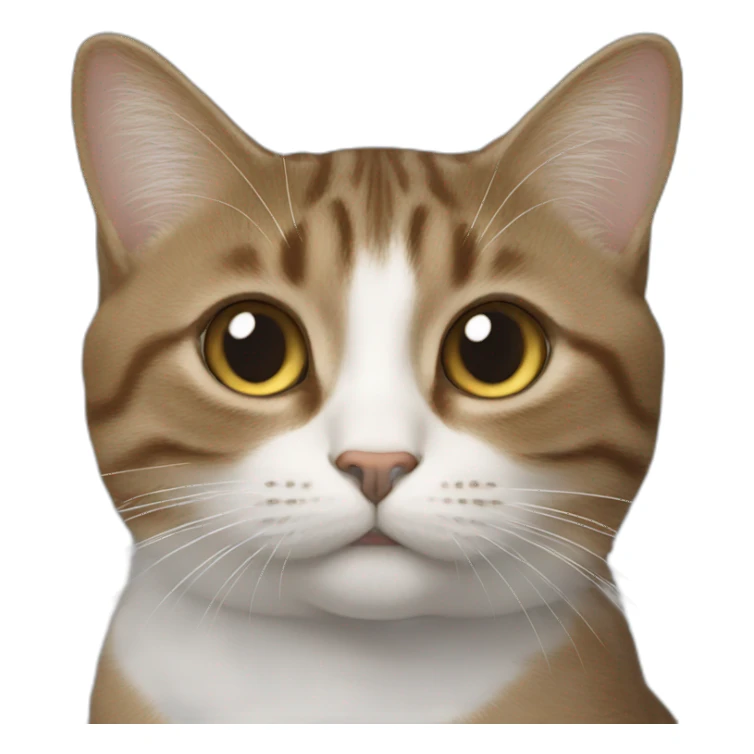 Un chat qui dors  sticker