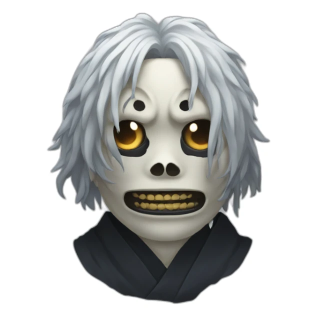 Tomura shigaraki with mask sticker