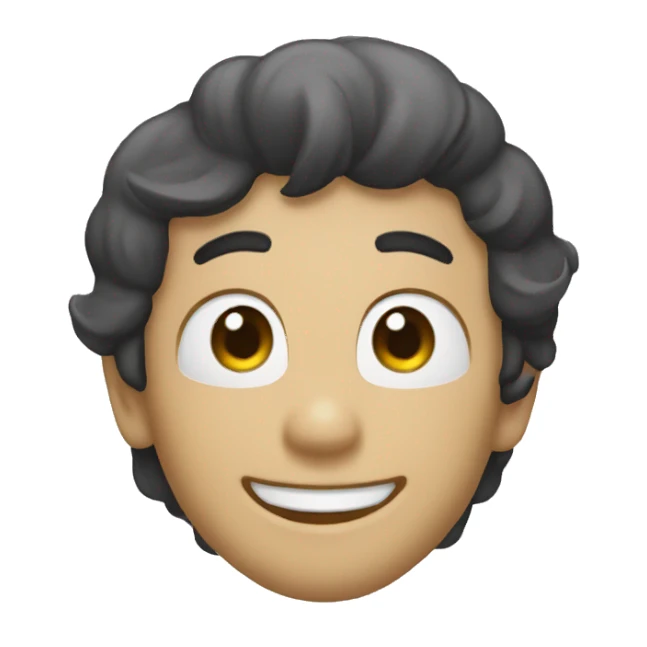 Mono con sonrisa Kawai  sticker