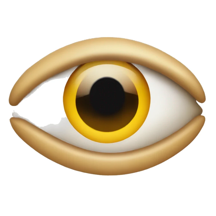 Eye crossed emoji sticker