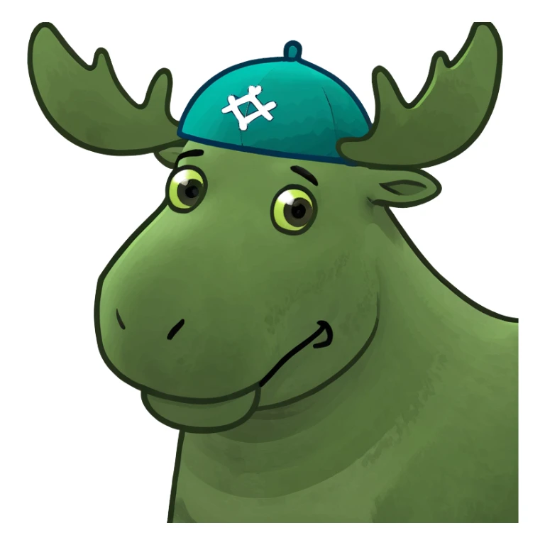 Jewish moose 🫎  sticker