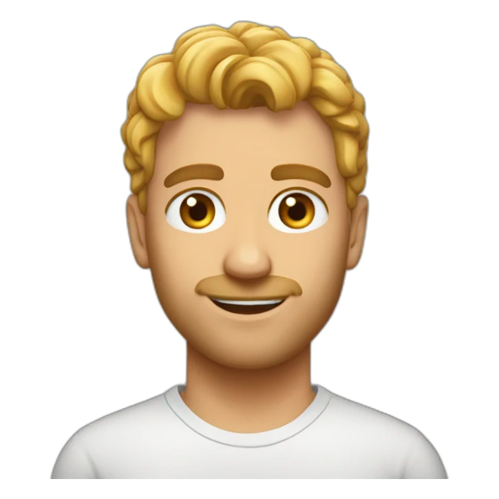 mayo içinde bir adam sticker