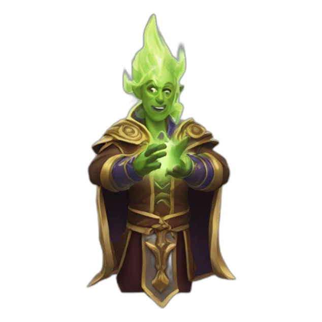 Warcraft priestcasting spell sticker