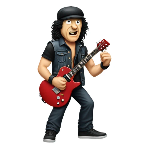 Brian Johnson ACDC sticker