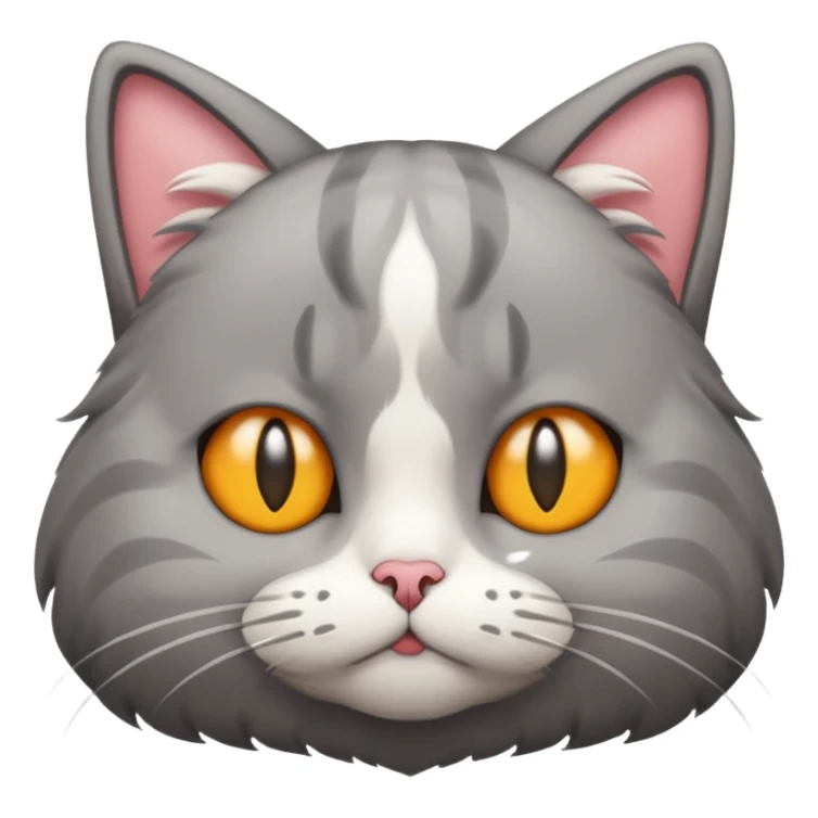 Gato com vergonha  sticker