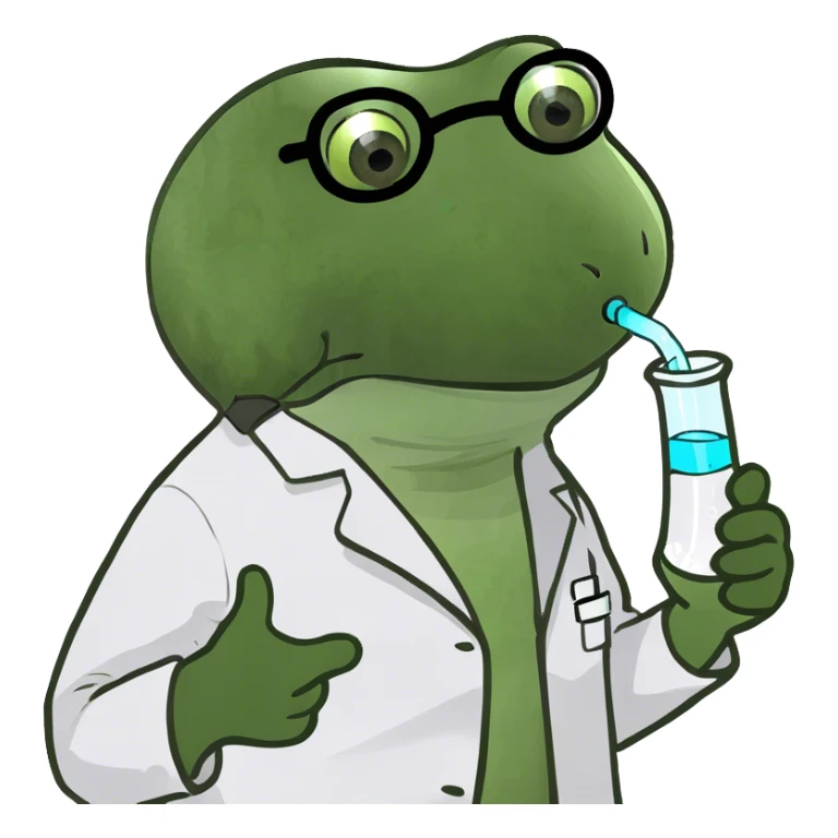 scientist sticker
