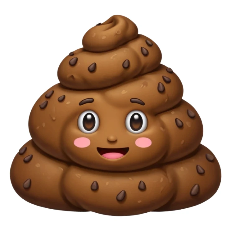 a poop sticker