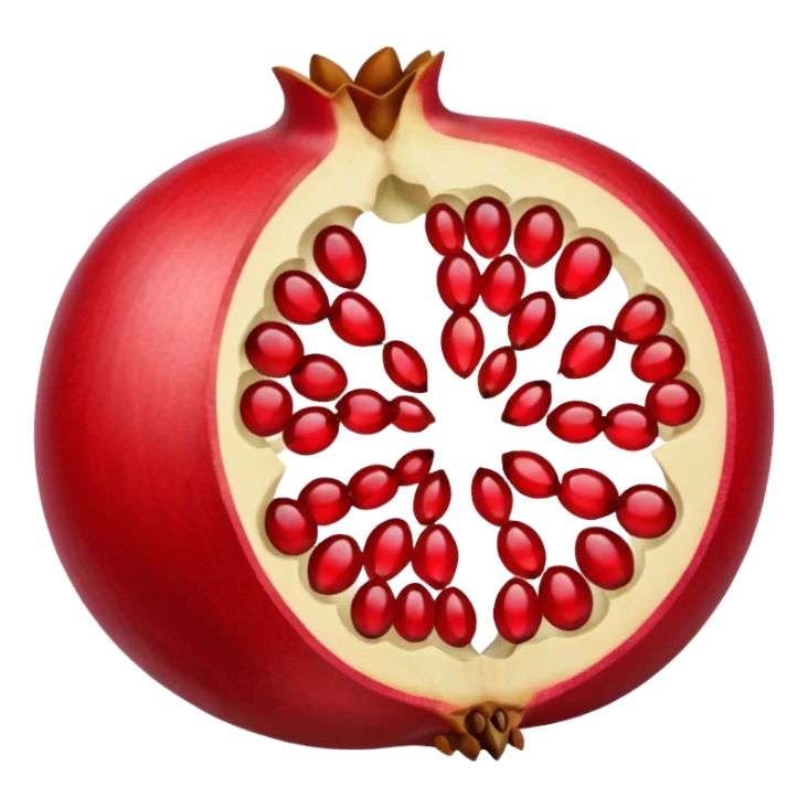 Pomegranate inside  sticker