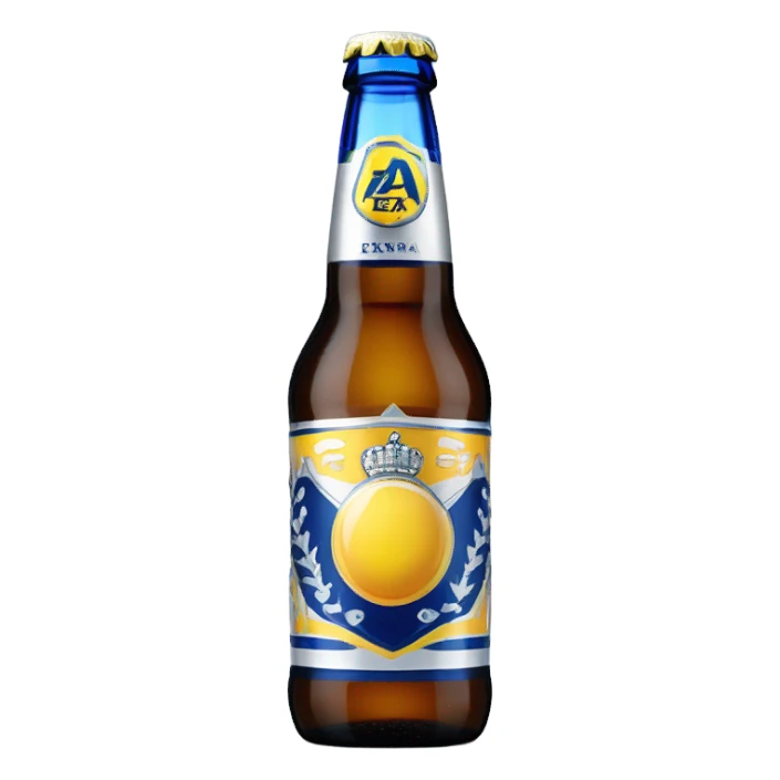 Corona extra beer bottle sticker