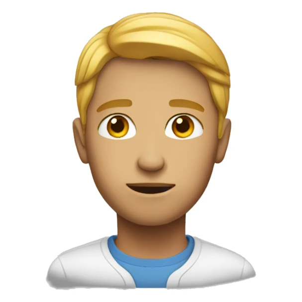 person only from the head up sticker