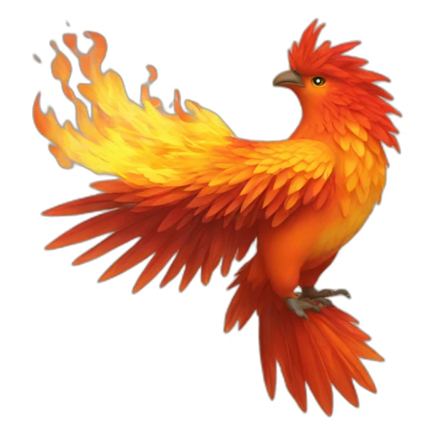 fire bird sticker