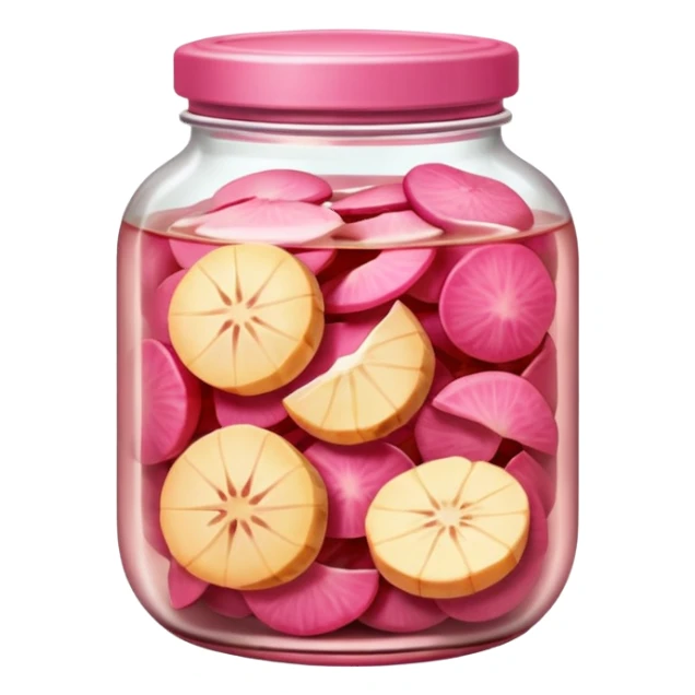Pickled ginger sticker