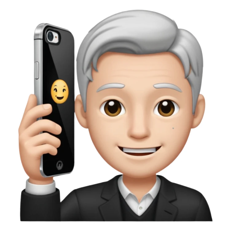 Leon guiñando el ojo iphone sticker