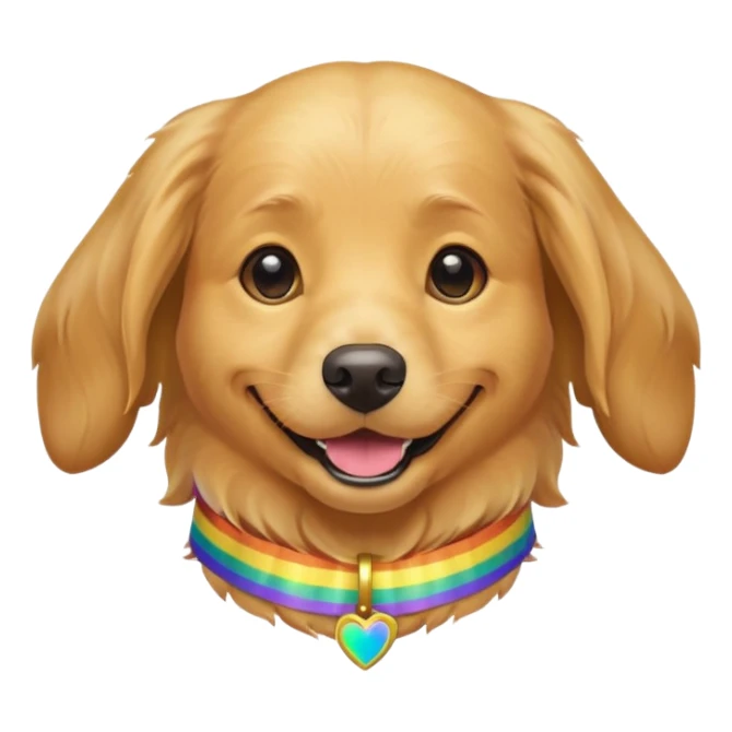 gay dog sticker
