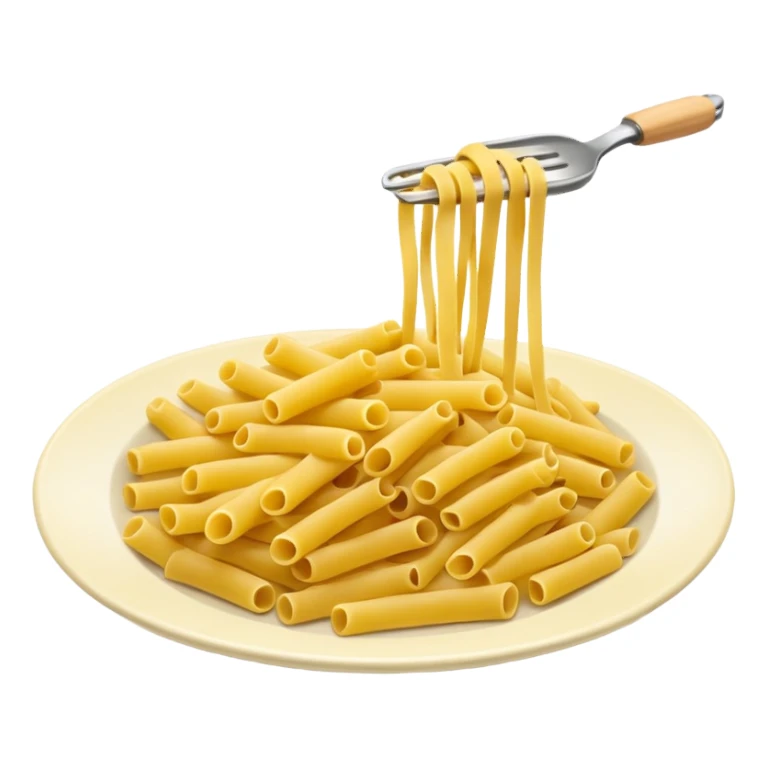 Food pasta coquillette  sticker