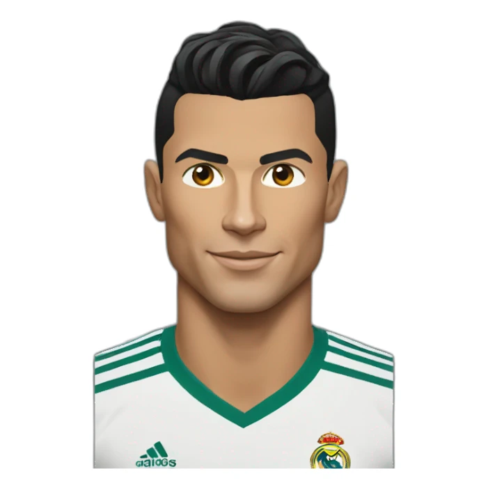 Cristiano Ronaldo realistic sticker