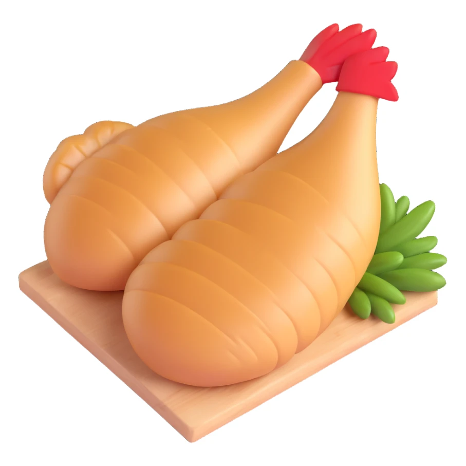Chicken breast sticker