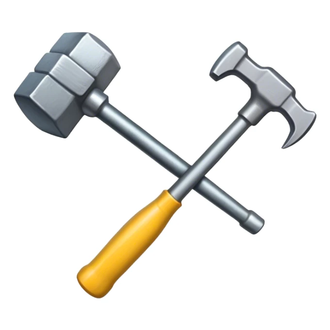 Sledge hammer sticker