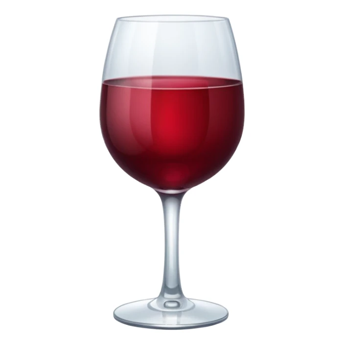 wine glass sticker