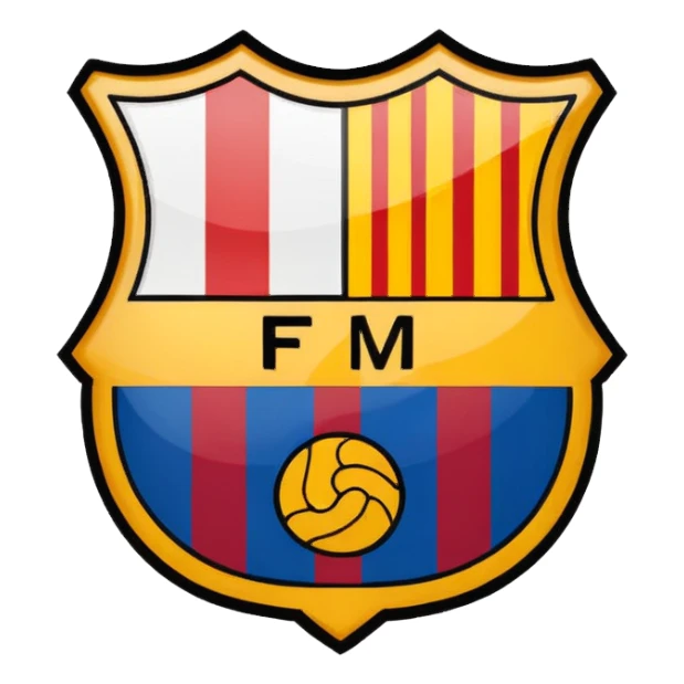 Barcelona logo sticker
