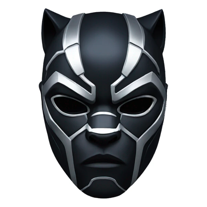 Black Panther, mask, Marvel sticker
