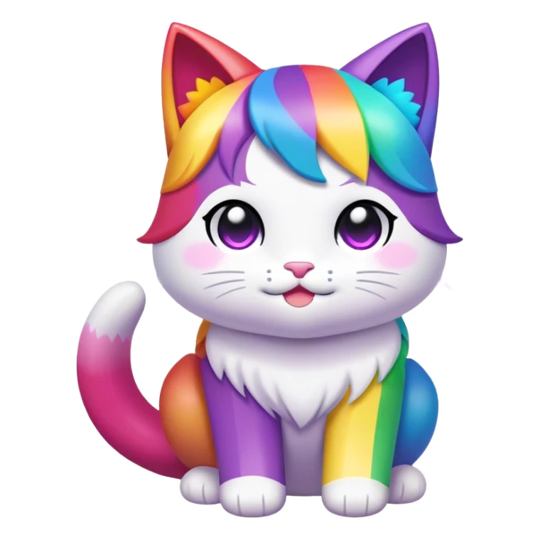 Aphmau toys called meemeows rainbow edition sticker