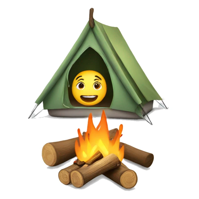 camping  sticker