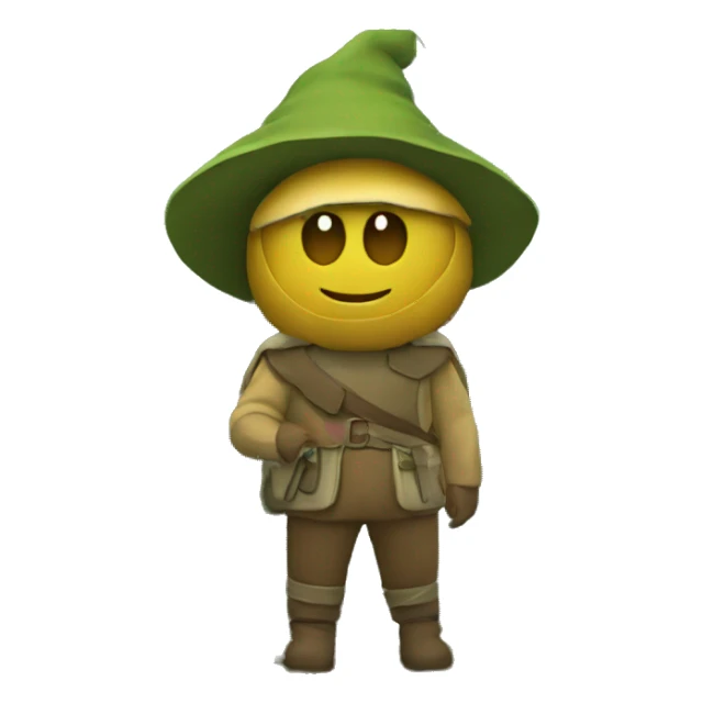 Tarzen in forest sticker