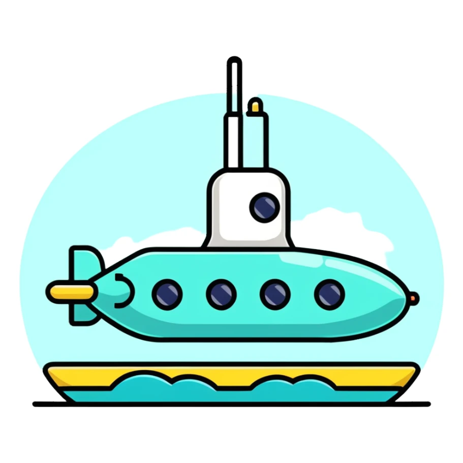 submarine sticker